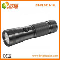 Factory Supply OEM EDC 14 led Aluminium Metal Cheap Wholesale Lampe torche avec 3 * AAA Dry Battery